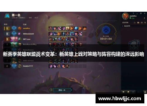 新赛季英雄联盟战术变革：新英雄上线对策略与阵容构建的深远影响