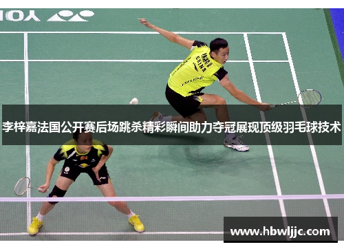 李梓嘉法国公开赛后场跳杀精彩瞬间助力夺冠展现顶级羽毛球技术 李梓嘉法国公开赛后场跳杀精彩瞬间助力夺冠展现顶级羽毛球技术